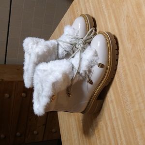 Tommy Hilfiger cold weather lace up combat boots